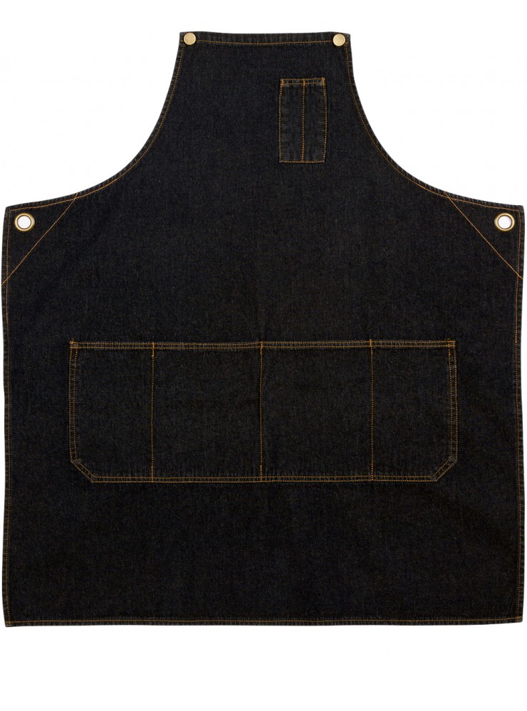 AP09 East Village Denim Bib Apron