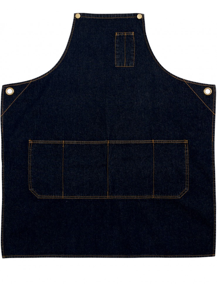 AP09 East Village Denim Bib Apron