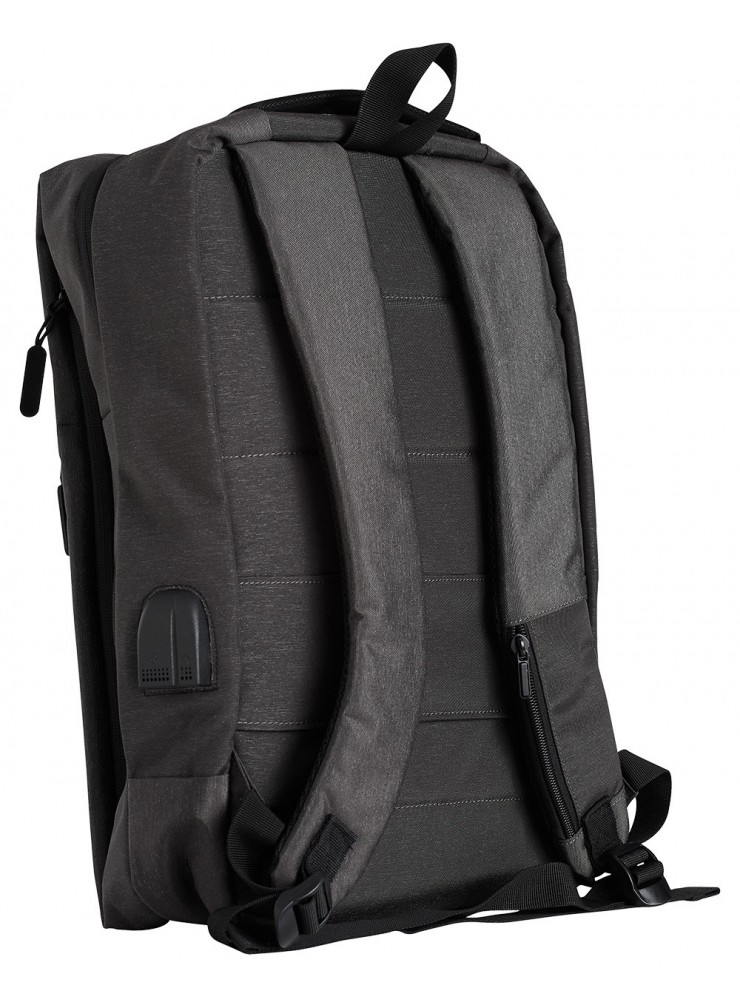 B5005 Leyton Utility Heather Laptop Bag