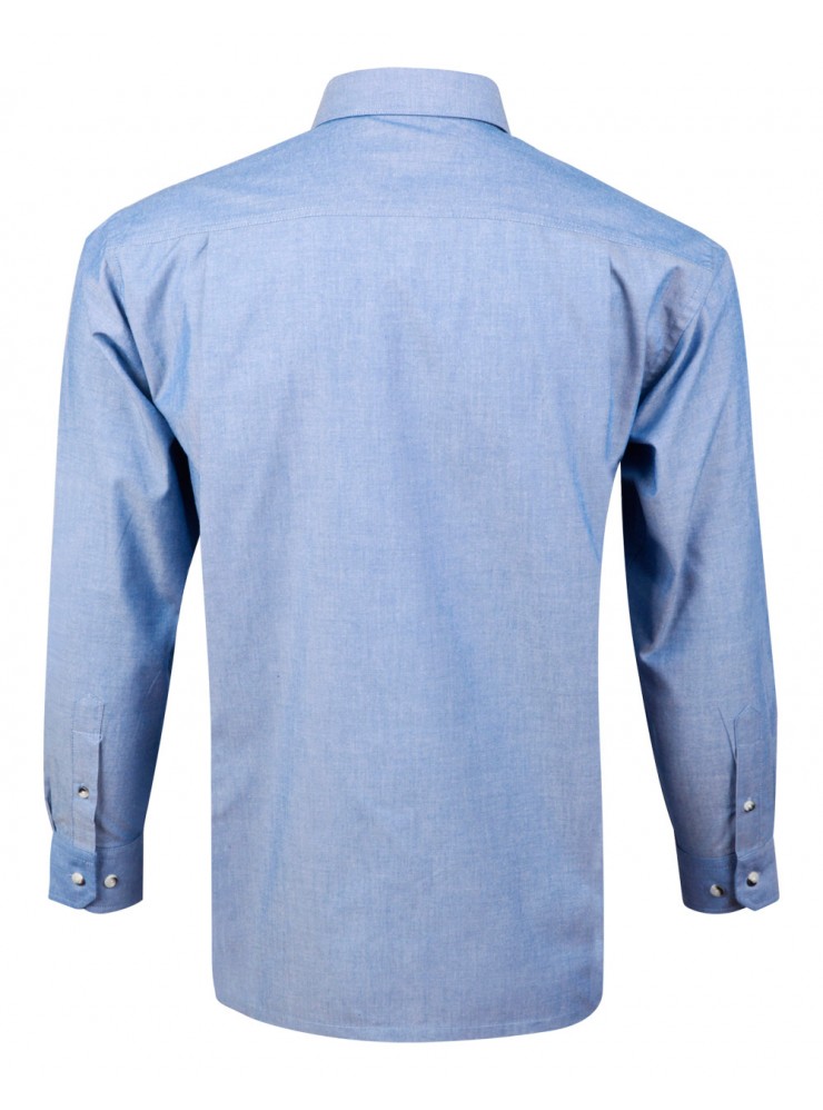 BS03L Men's Chambray Long Sleeve