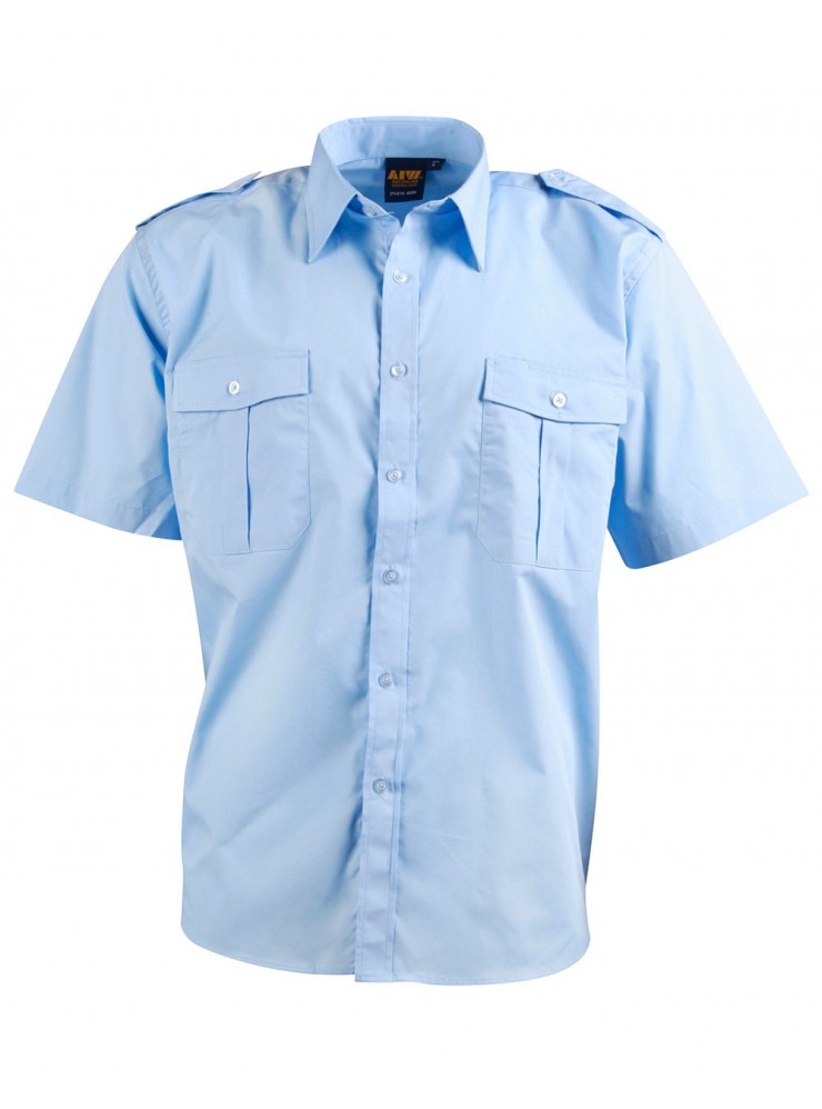 BS06S Epaulette Short Sleeve