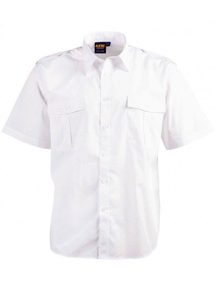 BS06S Epaulette Short Sleeve