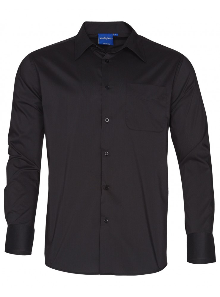 BS08L Men's Teflon Executive Long Sleeve Shirt