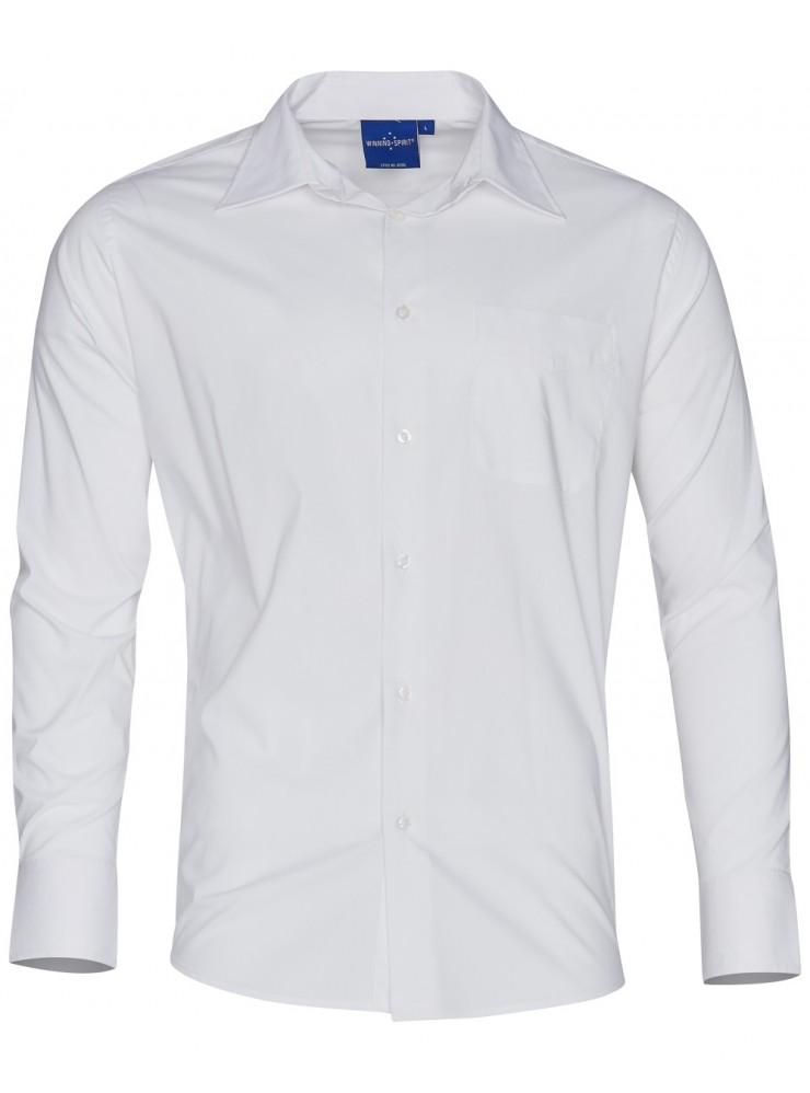 BS08L Men's Teflon Executive Long Sleeve Shirt