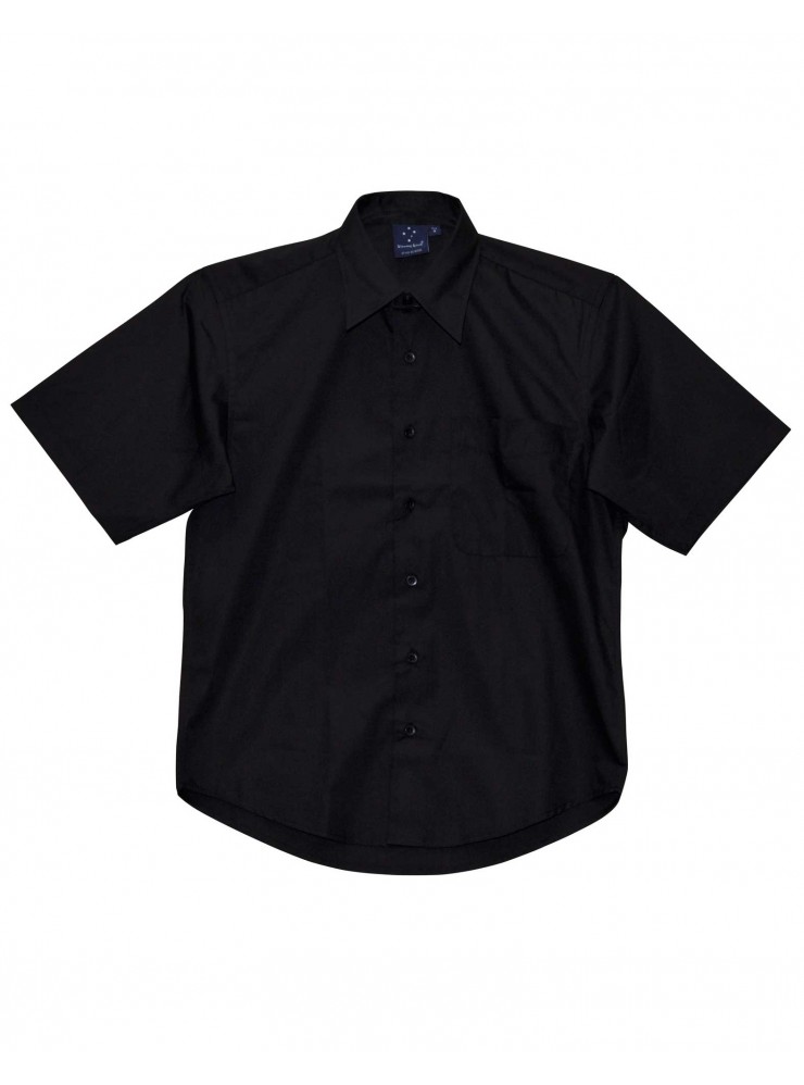 BS08S Men's Telfon Executive Short Sleeve Shirt