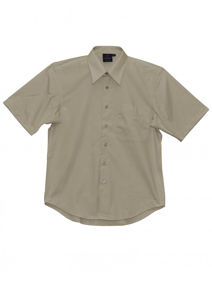 BS08S Men's Telfon Executive Short Sleeve Shirt