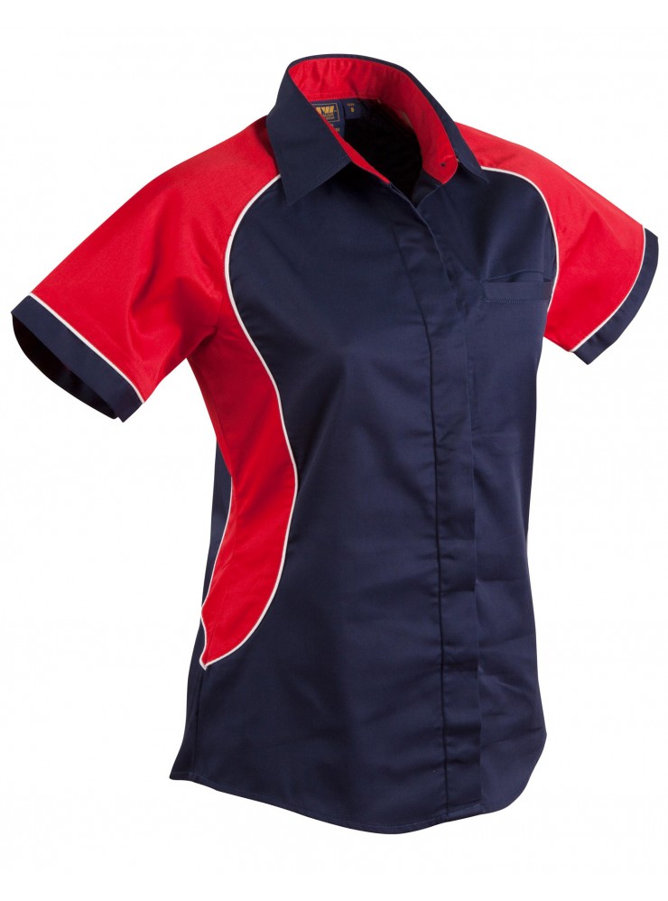 BS16 Women's Arena Tri-colour Contrast Shirt