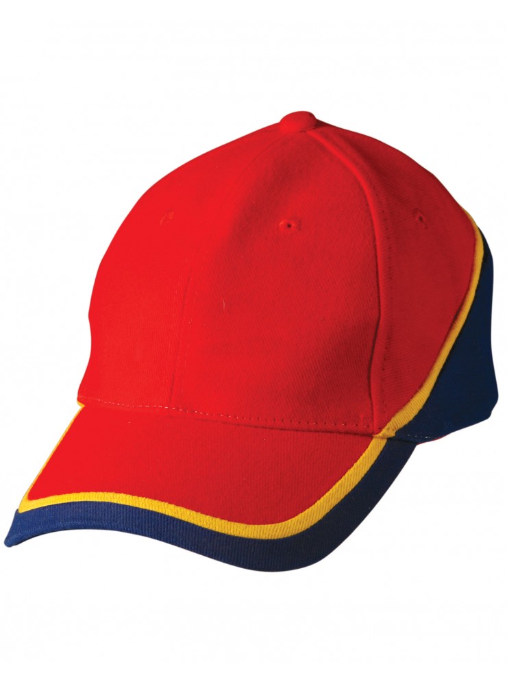 CH38 TRI CONTRAST COLOURS CAP