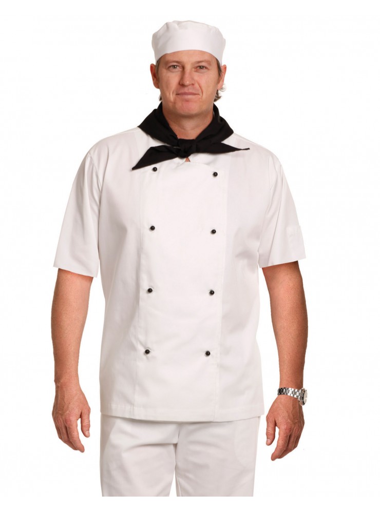 CJ02 CHEF'S SHORT SLEEVE JACKET