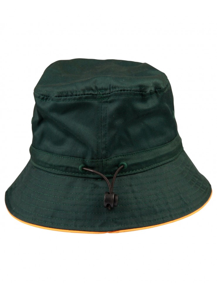 H1033 Sandwich Bucket Hat with Toggle