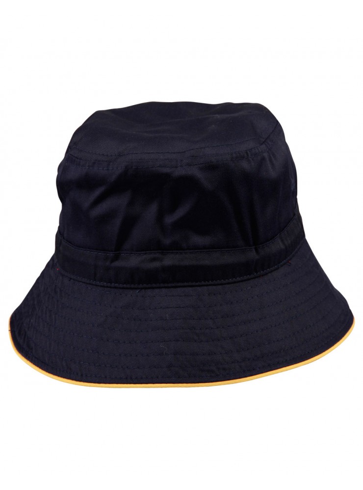 H1033 Sandwich Bucket Hat with Toggle