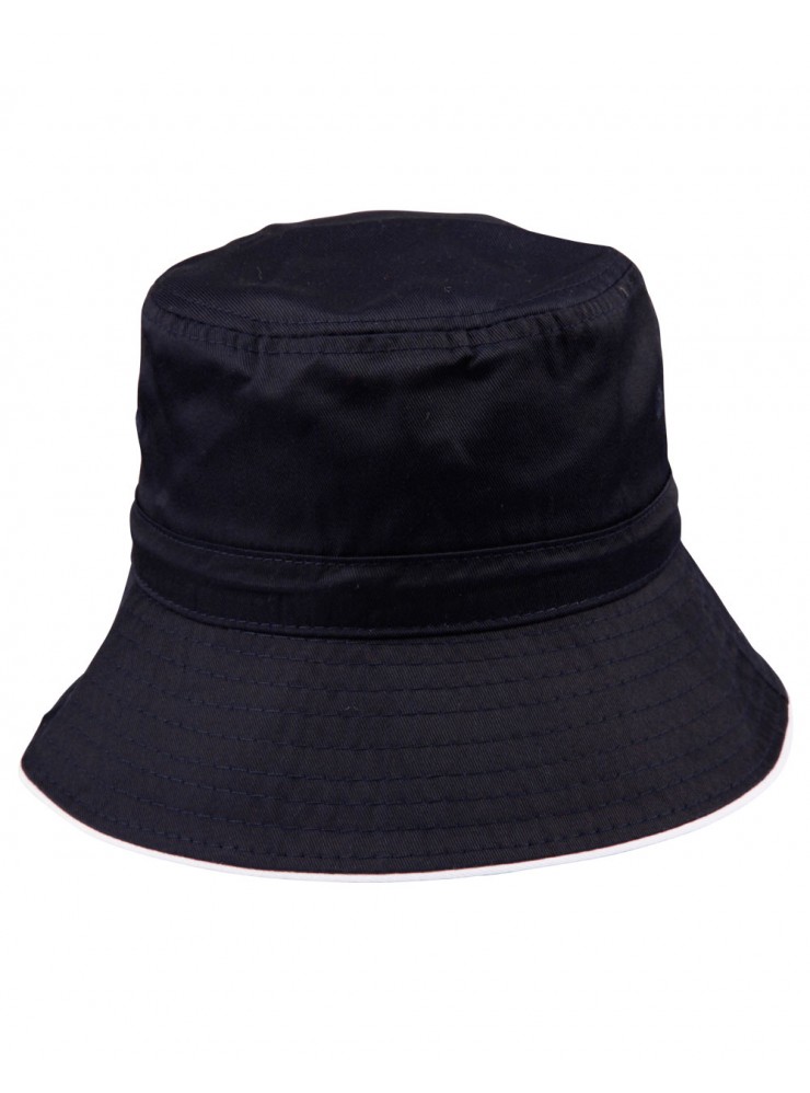 H1033 Sandwich Bucket Hat with Toggle