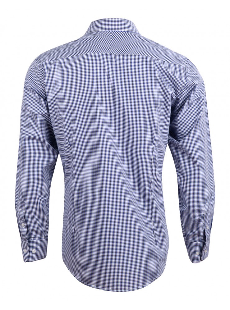 M7320L Men's Multi-Tone Check Long Sleeve Shirt