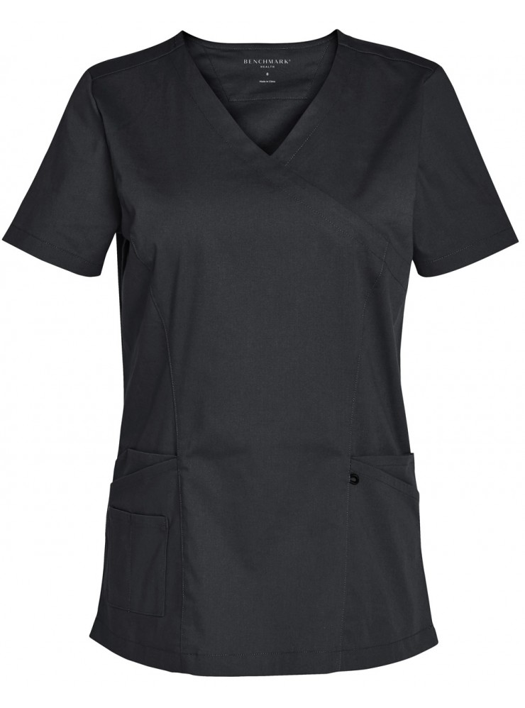 M7640 LADIES SCRUB TOP