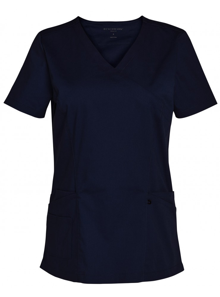 M7640 LADIES SCRUB TOP