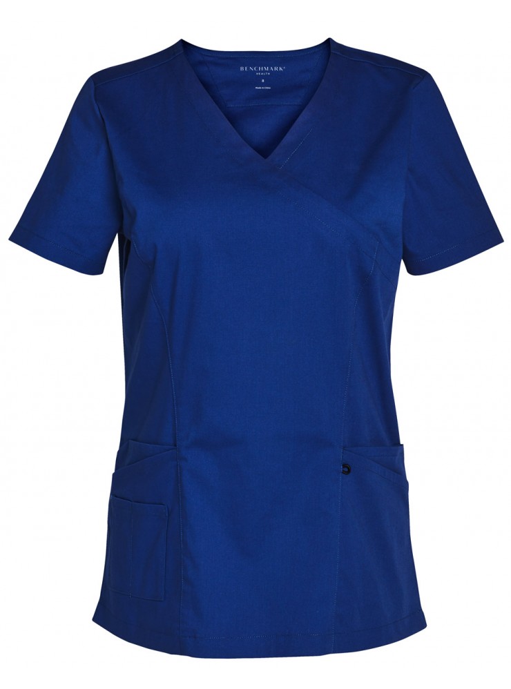 M7640 LADIES SCRUB TOP