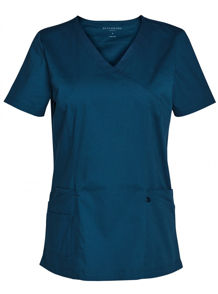 M7640 LADIES SCRUB TOP