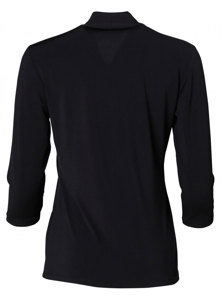 M8830 - LADIES 3/4 SLEEVE STRETCH KNIT TOP ISABEL