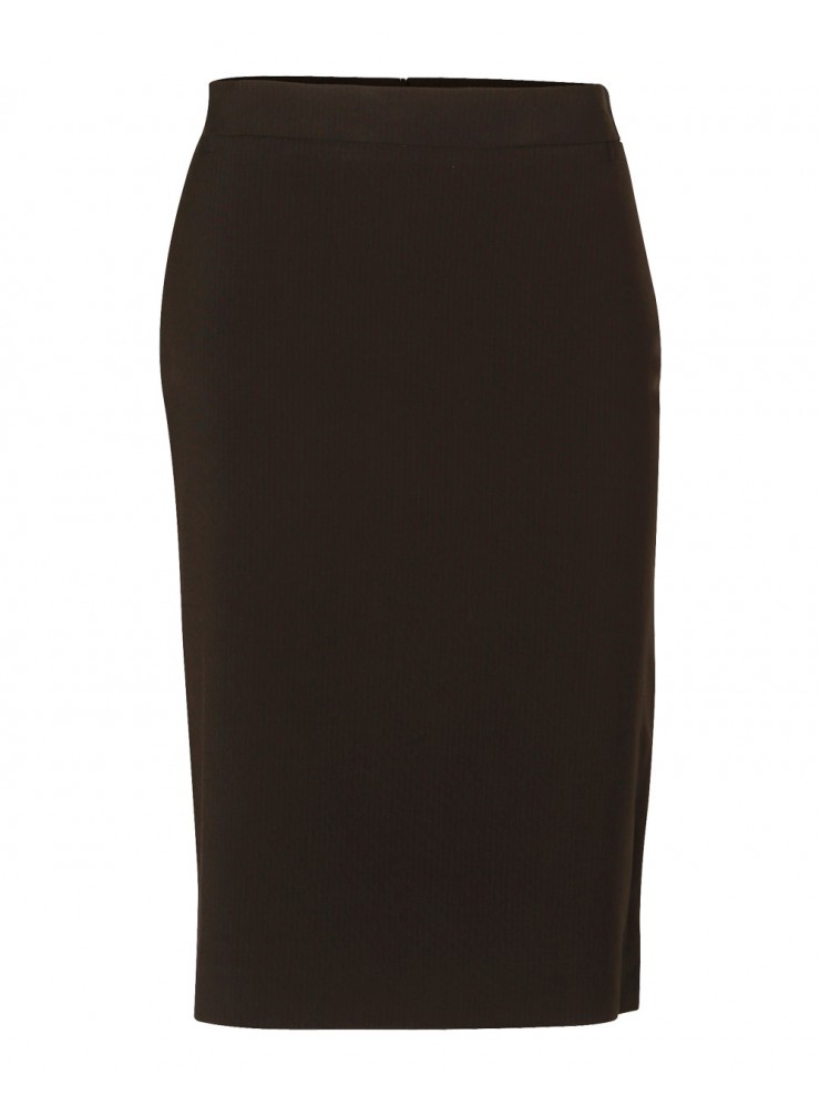 M9471 Women's Poly/Viscose Stretch Mid Length Lined Pencil Skirt