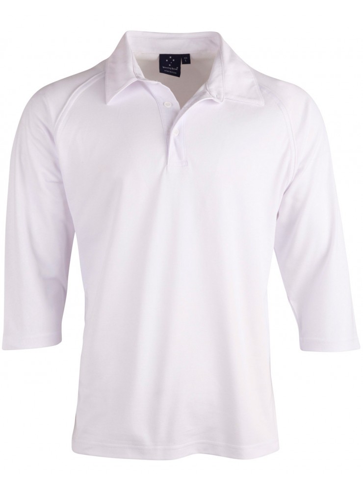 PS29Q CRICKET POLO 3/4 Sleeve Men's