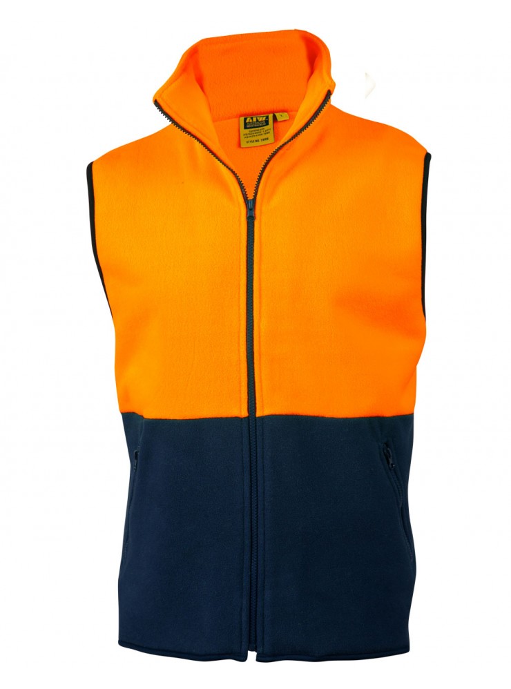 SW08 HI-VIS TWO TONE VEST