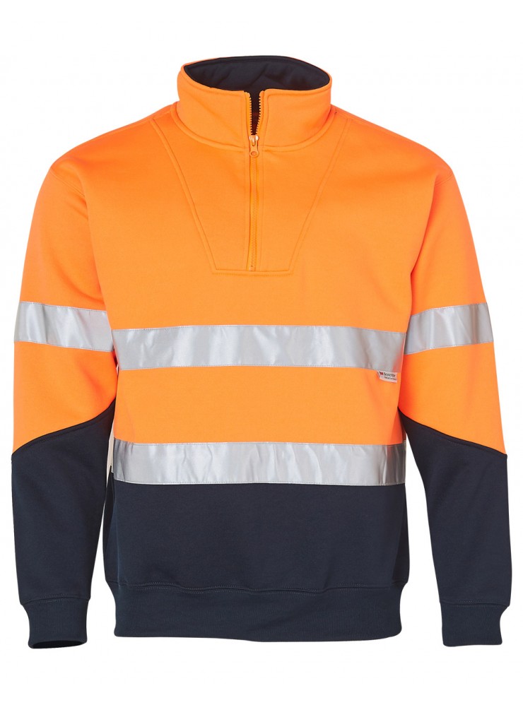 SW14 HI-VIS LONG SLEEVE FLEECE SWEAT