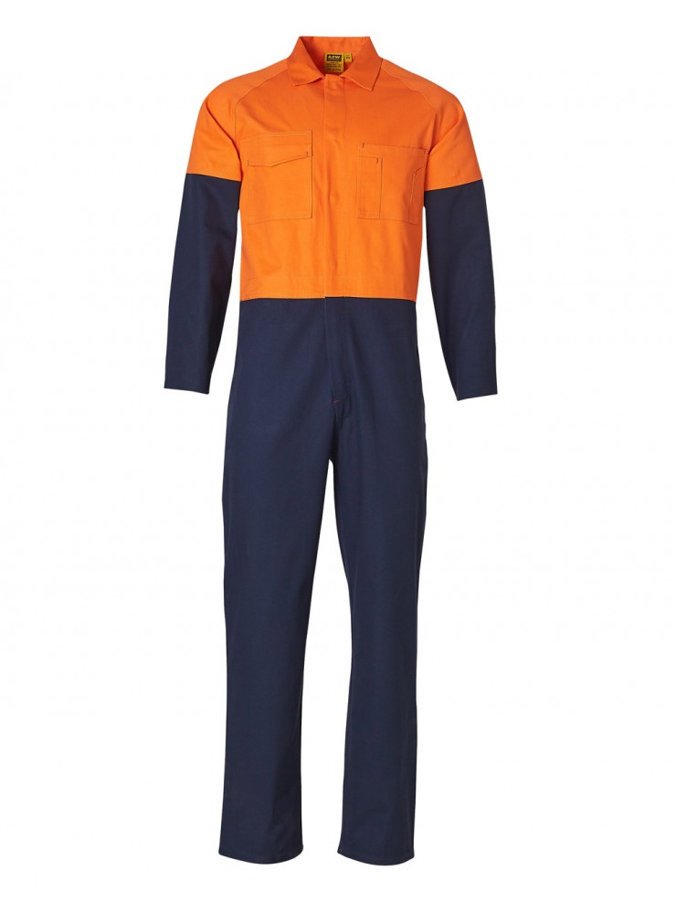 SW204 MEN'S TWO TONE COVERALL Regular Size