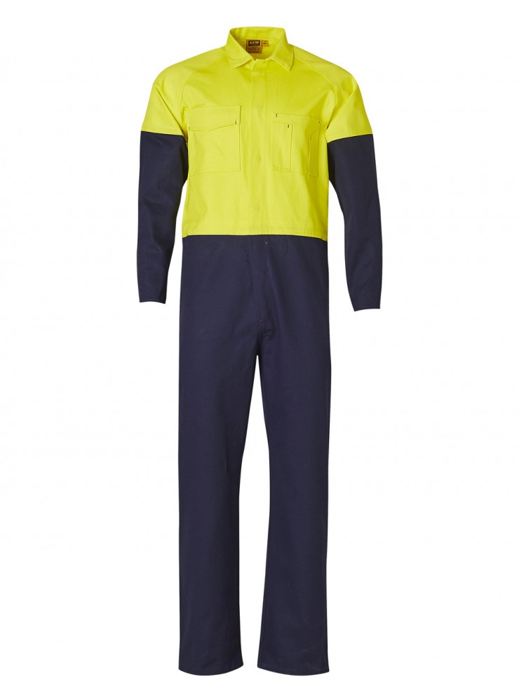 SW204 MEN'S TWO TONE COVERALL Regular Size