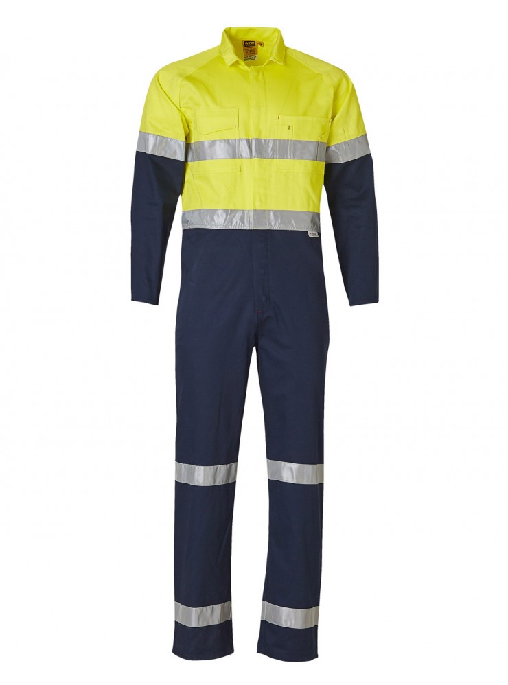 SW207 MEN'S TWO TONE COVERALL