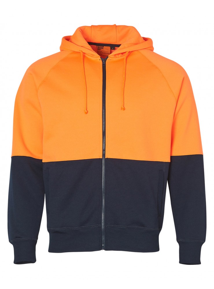 SW24 HI-VIS TWO TONE FLEECE HOODIE