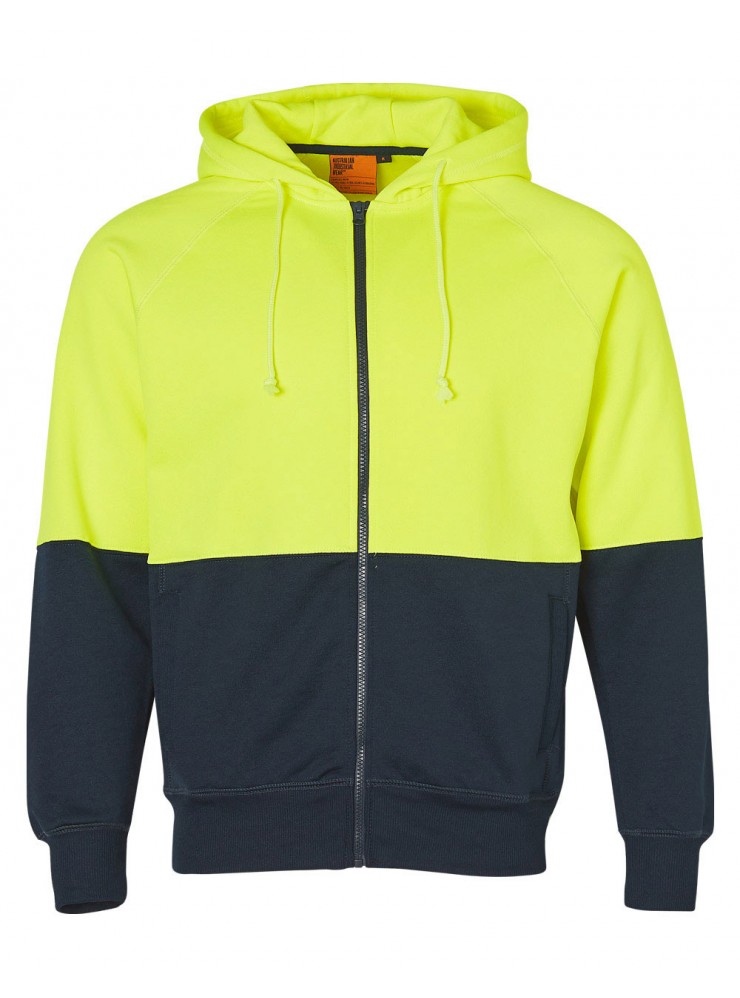 SW24 HI-VIS TWO TONE FLEECE HOODIE