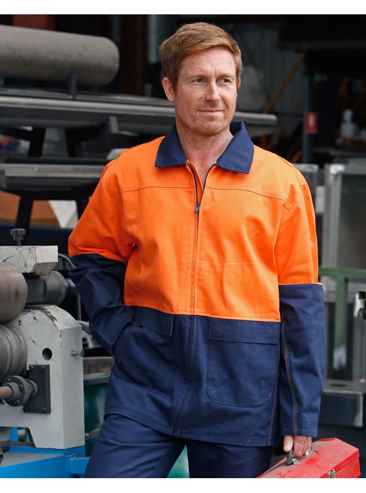 SW45 HI-VIS COTTON JACKET