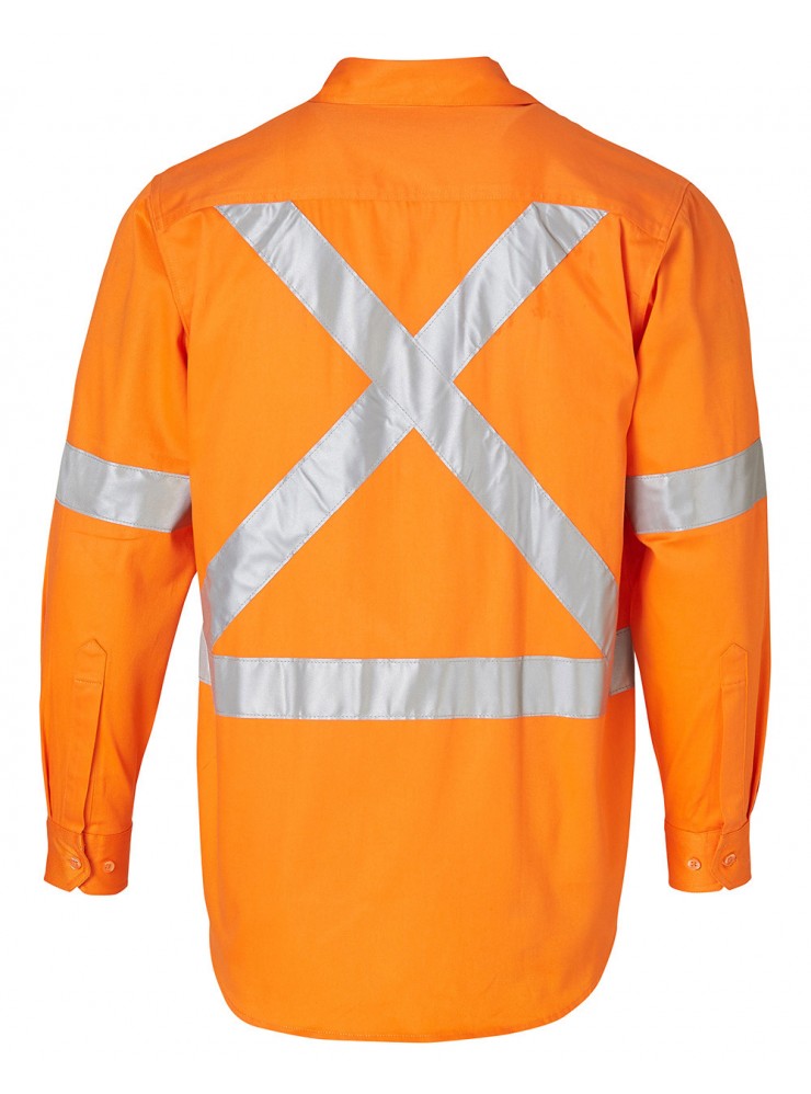 SW56 COTTON DRILL SAFETY SHIRT