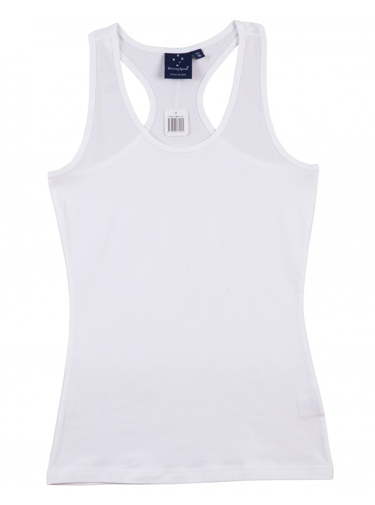 TS21A STRETCH RACEBACK SINGLET Ladies'