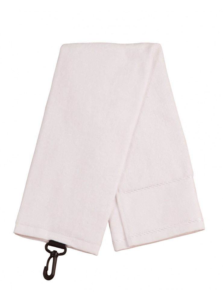 TW06 GOLF TOWEL WITH HOOK