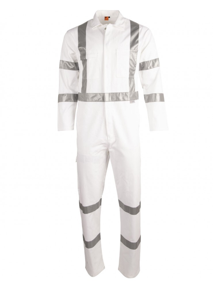 WA09HV Mens biomotion nightwear coverall with x back tape configuration