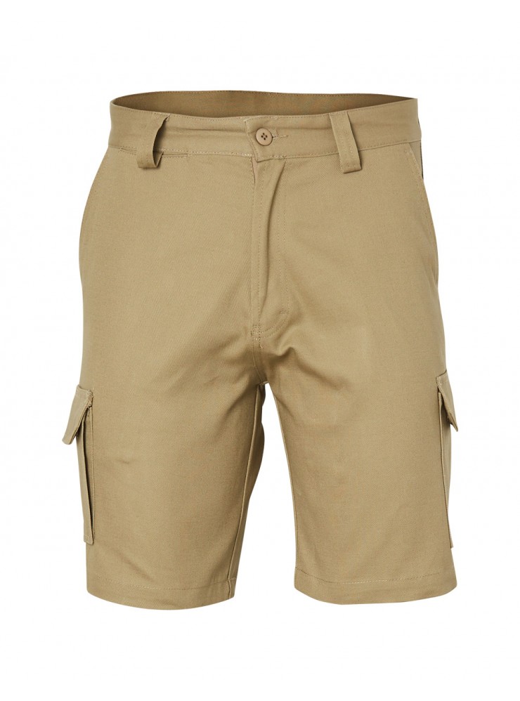 WP06 MEN'S HEAVY COTTON DRILL CARGO SHORTS